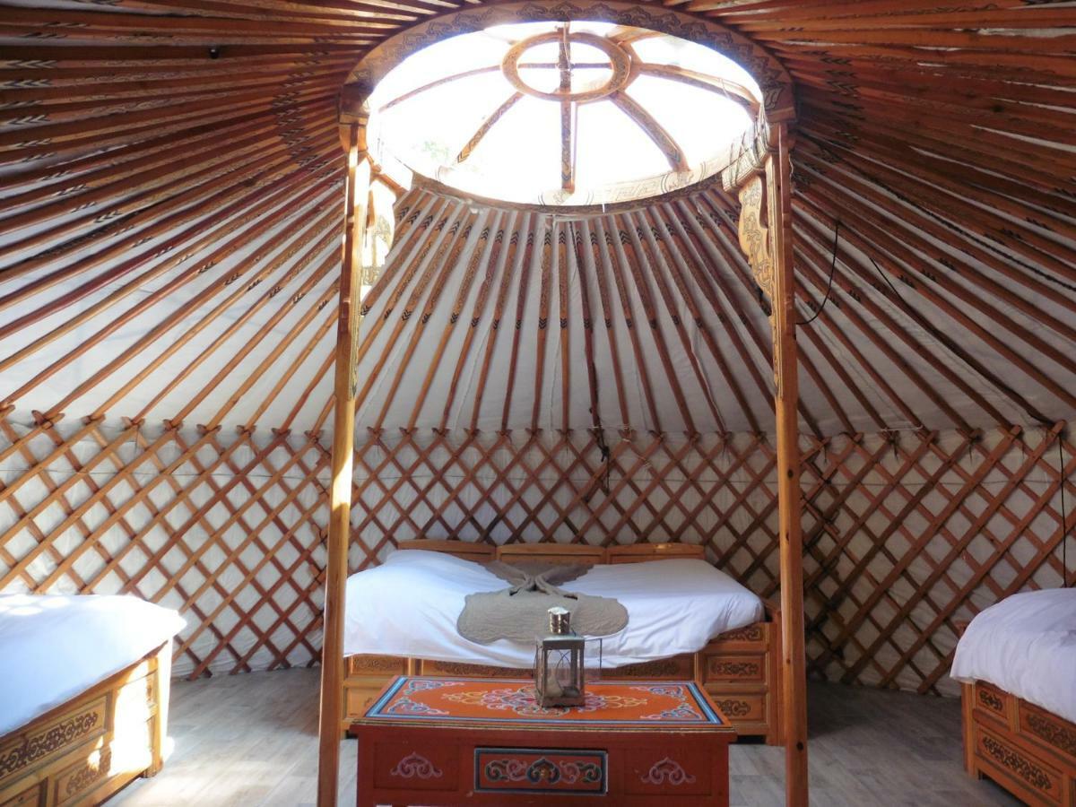 Pontiacq-ViellepinteLes Yourtes Du Bearn - Domaine Des Deux Clos住宿加早餐旅馆 外观 照片